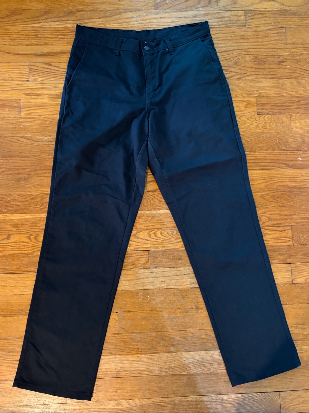Men's Black Straight Dickies